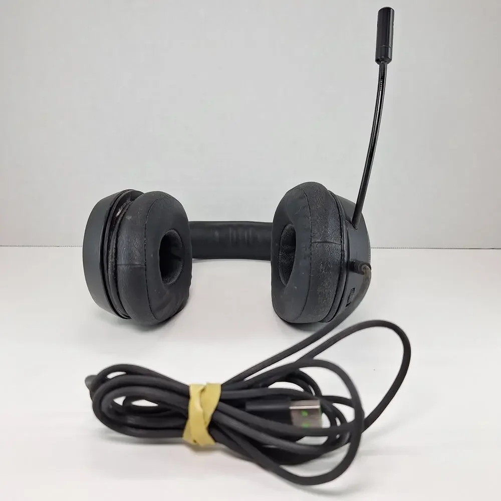 Razer Kraken V3 X RGB 7.1 THX Wired USB PC Gaming Headset RZ04-0375 - Tested